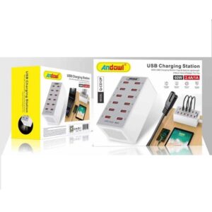 Stazione di Ricarica 12 posti USB 60w 2,4A/1A